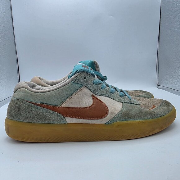 Nike SB Force 58 Mens Size 10.5 Green Frost Dark Russet Sneaker Shoes Casual main image 10